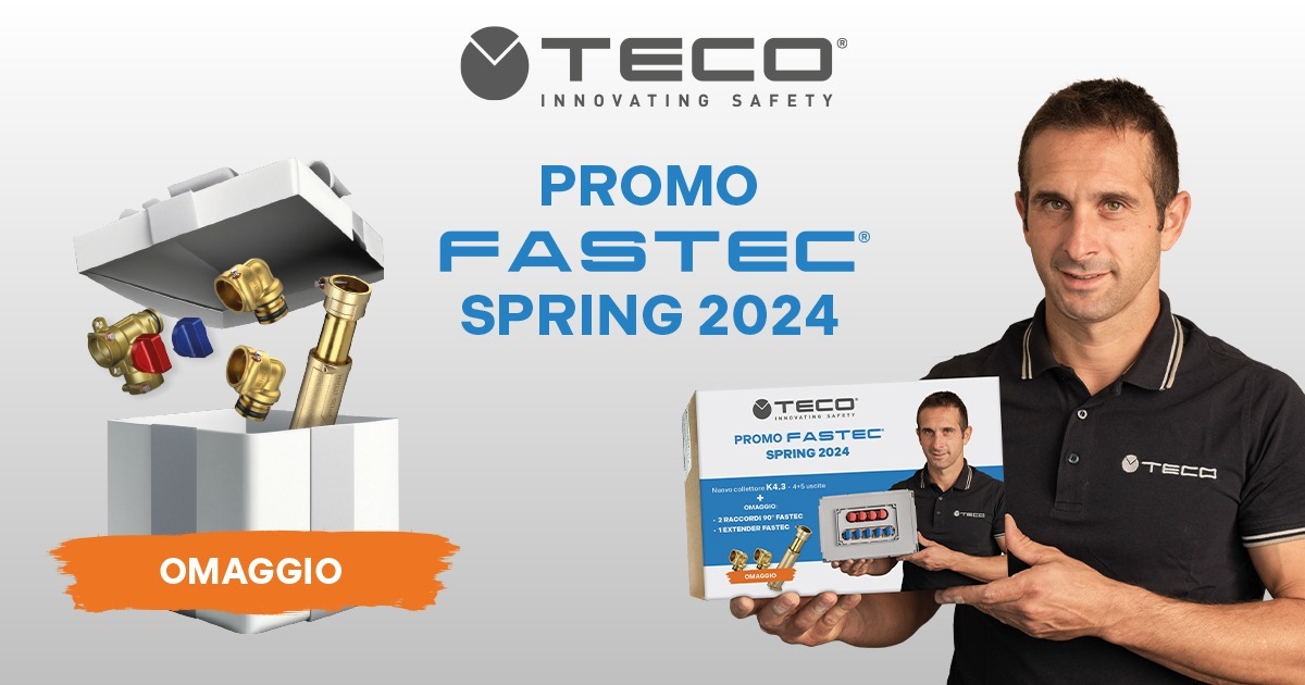 TECO presenta la nuova Promo Fastec Spring 2024 - PROMOZIONE TERMINATA
