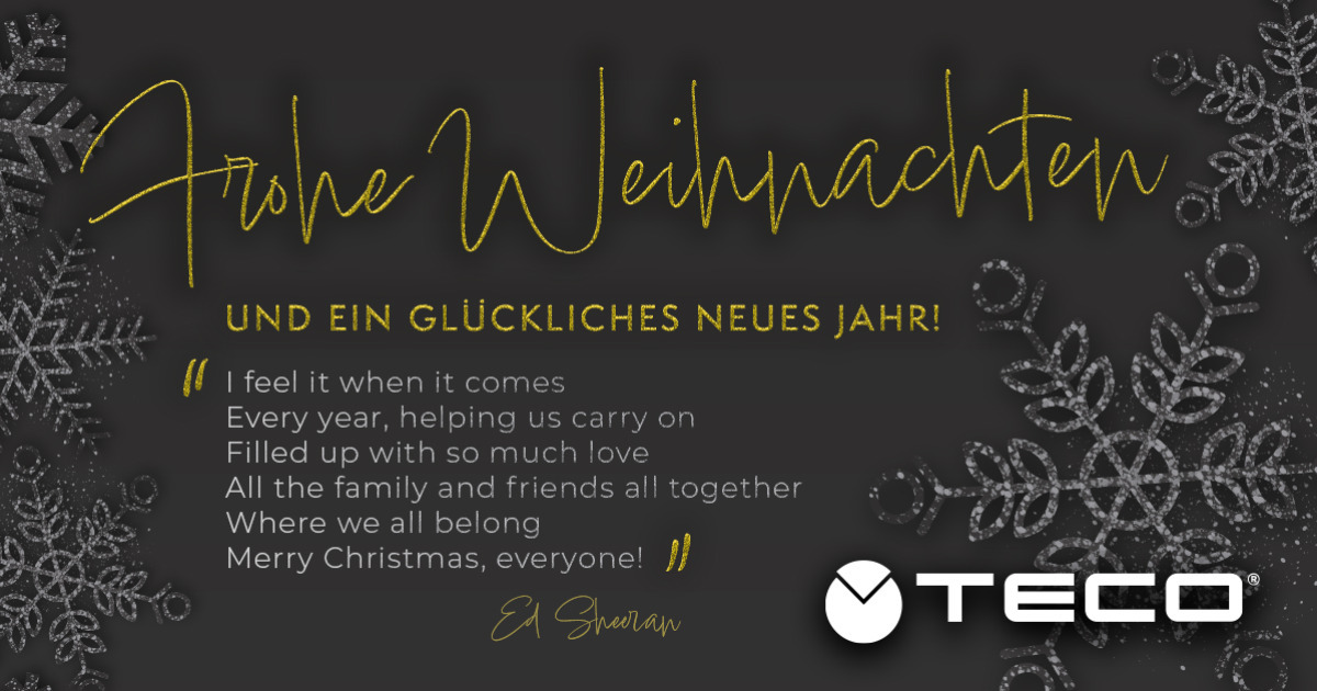 Frohe Weihnachten und ein glückliches neues Jahr!