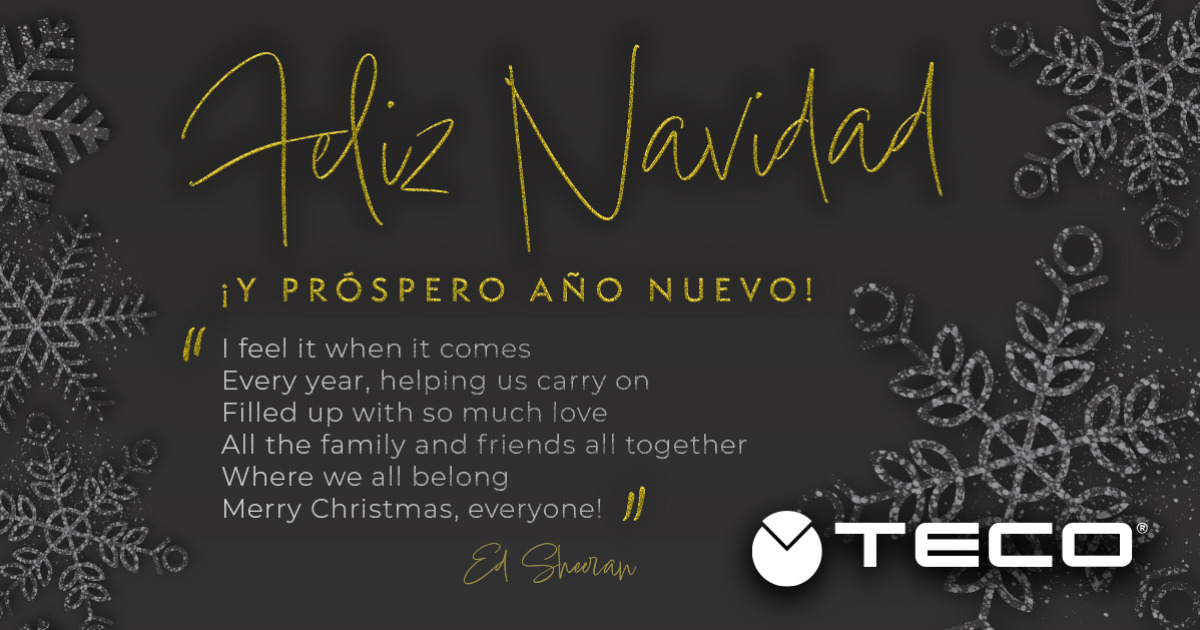 ¡Feliz Navidad y próspero Año Nuevo!