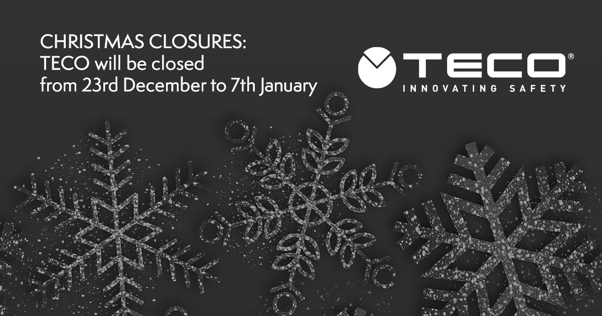 Christmas Closure: Teco s.r.l. will be closed from 23rd December to 7th January