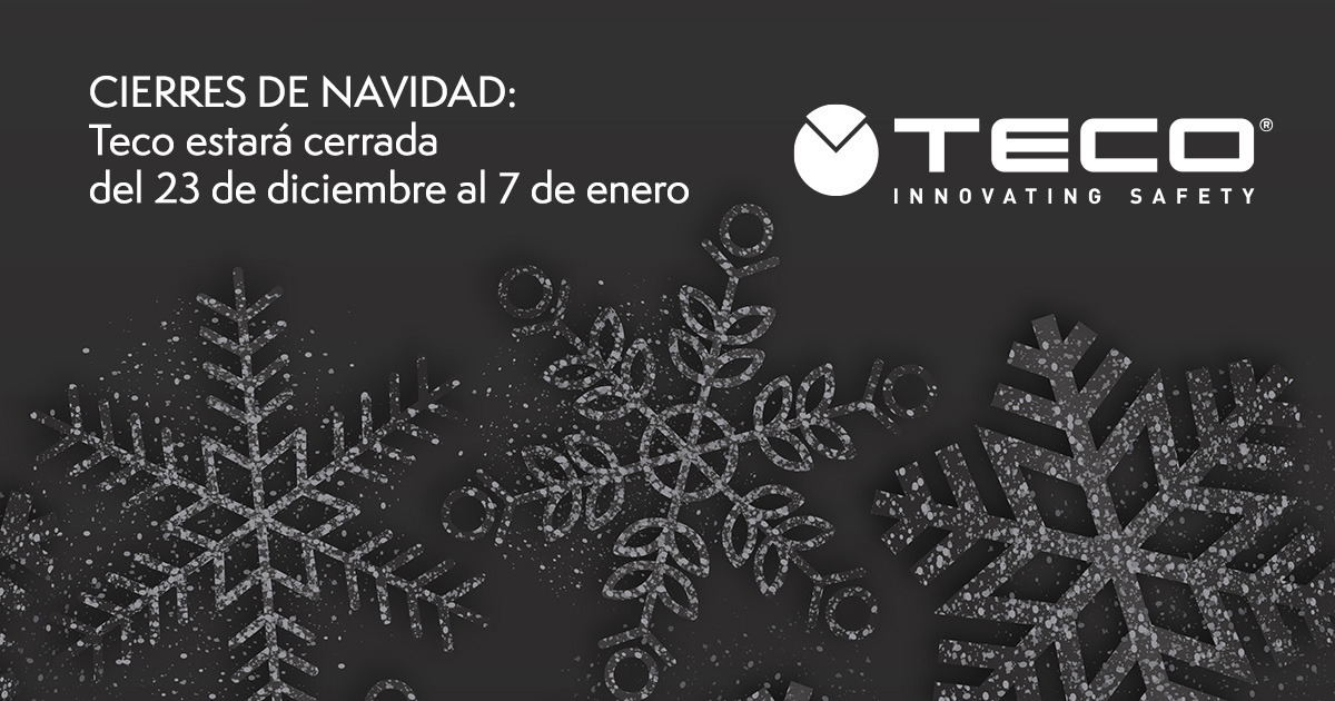 Cierre por Vacaciones: Teco s.r.l. estar&aacute; cerrada del 23 de diciembre al 7 de enero