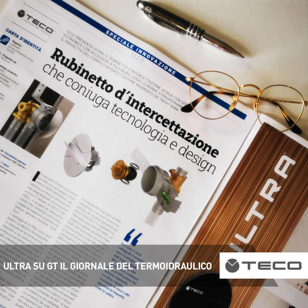 Il rubinetto d’intercettazione ULTRA su GT Il Giornale del Termoidraulico
