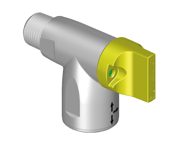 Valvole per apparecchi gas R2 valvola 90° per apparecchi gas