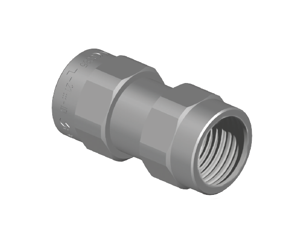 Dispositivi di sicurezza per impianti gas Raccordo FIREBAG® versione filettata femmina/femmina DN15 / DN20 / DN25