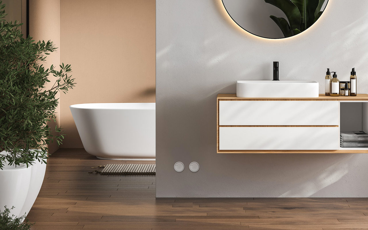 TECO Ultra rubintetto da incasso ideale per cartongesso
