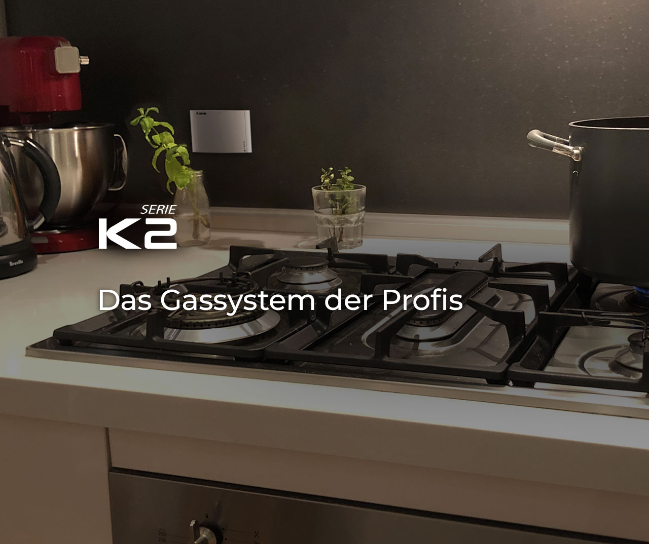 K2 Verteilungs- und Absperrsystem für Unterputz-Gasleitungen